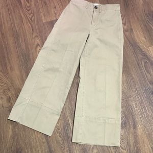 Madewell Wide-Leg Crop Pants in Light Latte
Spring fashion. Beach sz 24